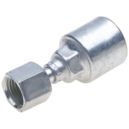 Gates Female Flat-Face O-Ring Swivel, TuffCoat Xtreme Plating 732150015